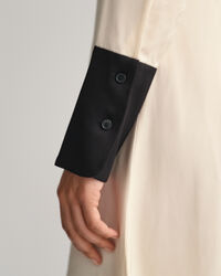 Abito chemisier a blocchi di colore