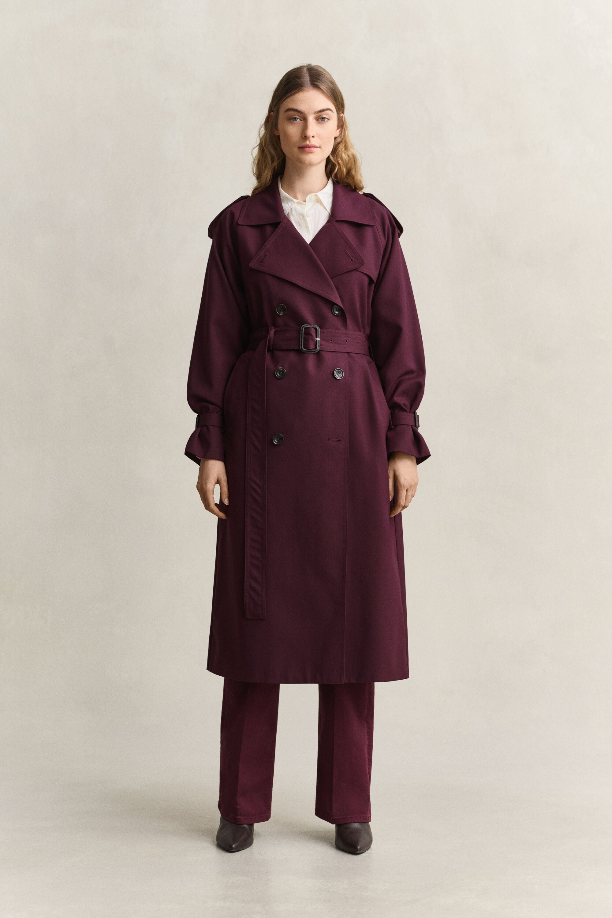 Trench in misto lana
