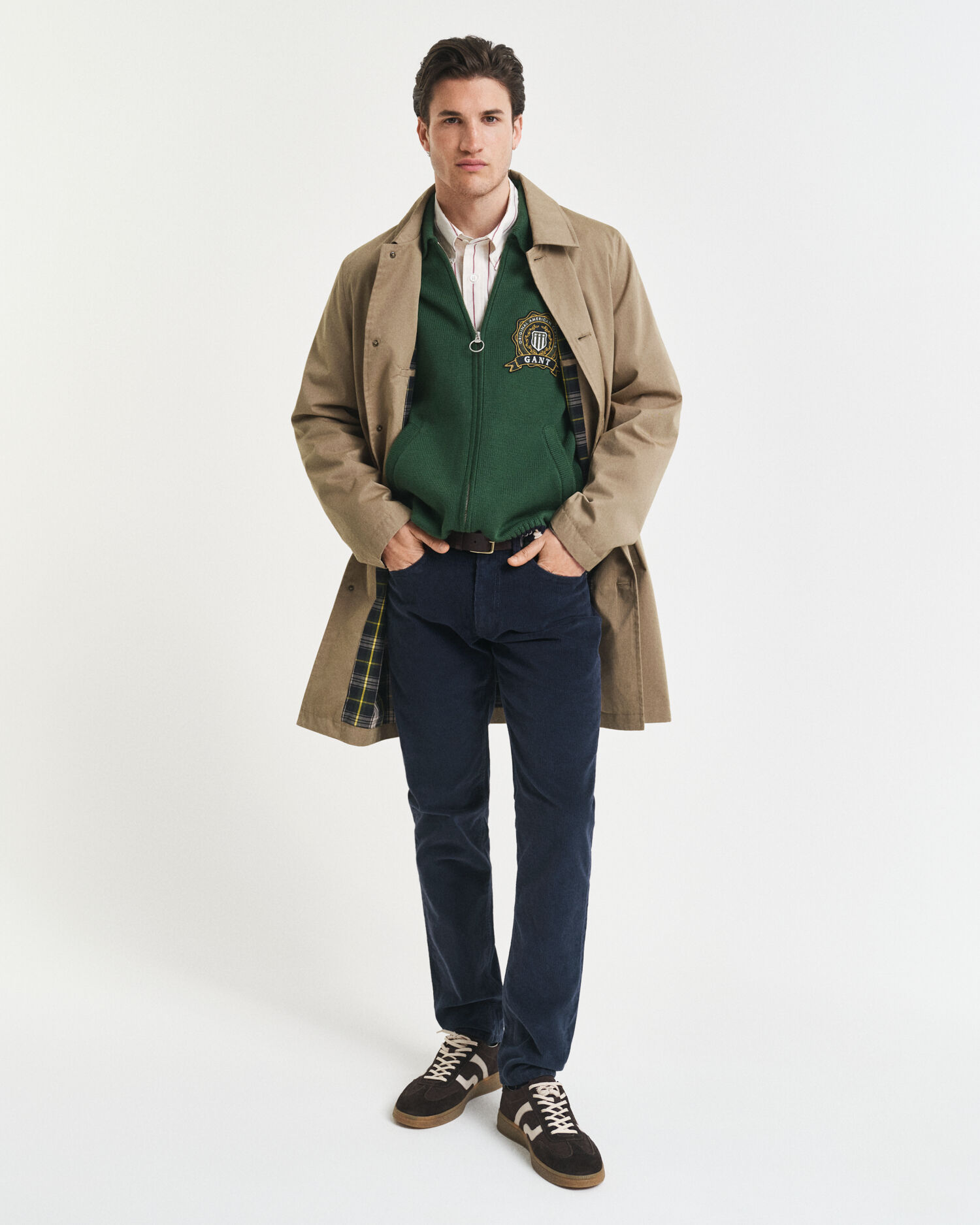 Jeans in velluto a coste slim fit