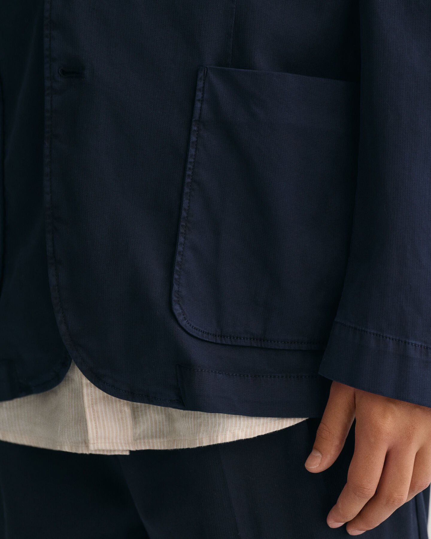 Blazer da abito in cotone