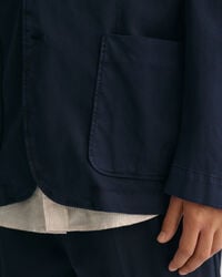 Blazer da abito in cotone