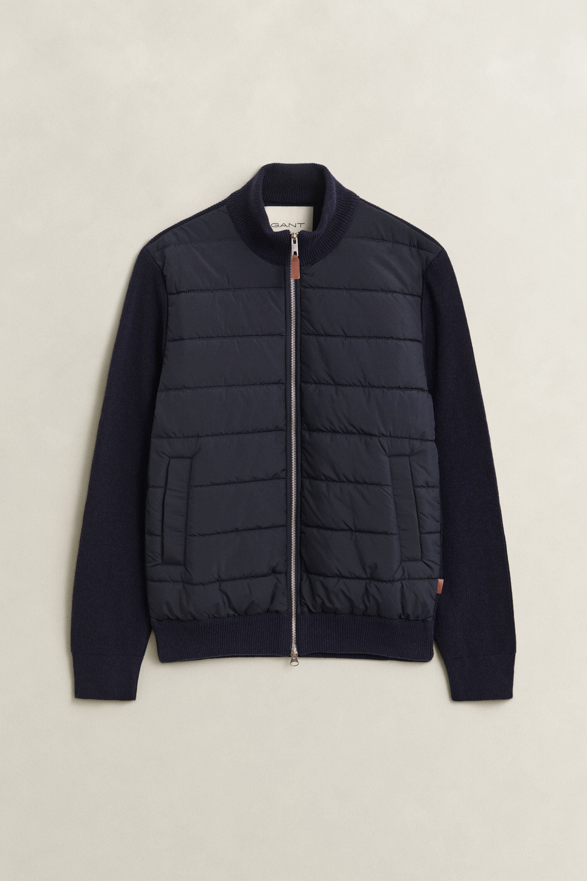 Cardigan con zip Hybrid