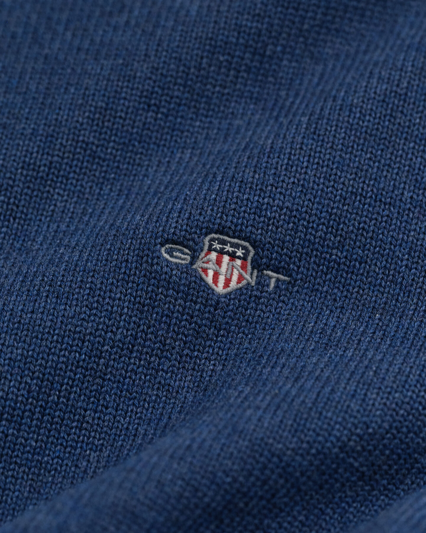 Maglia in cotone casual con zip corta