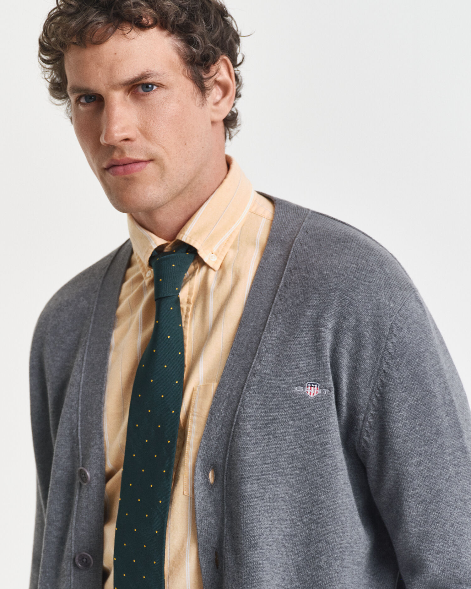 Cardigan casual in cotone