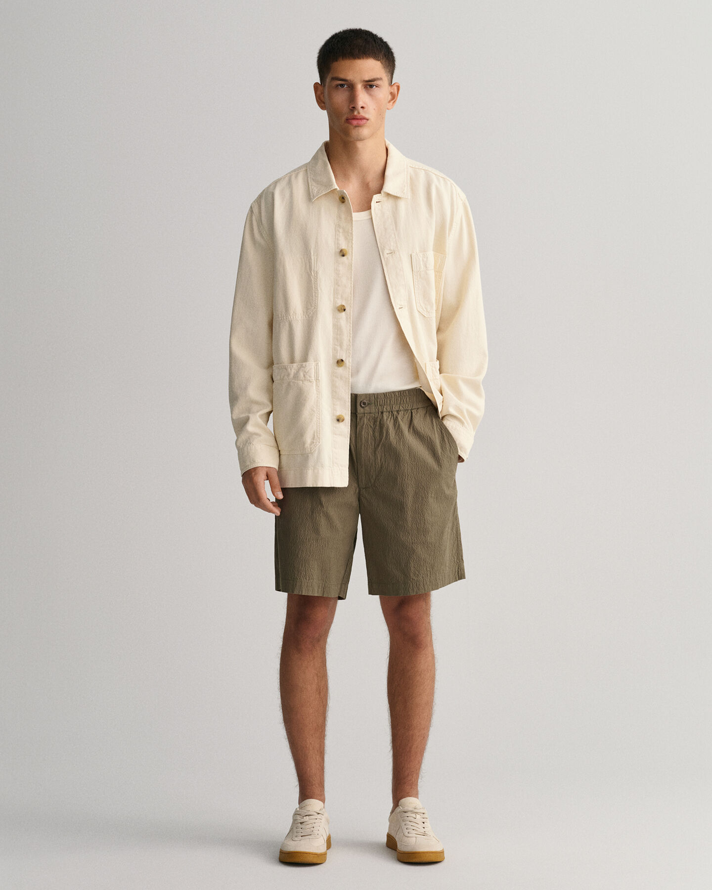 Pantaloncini in seersucker