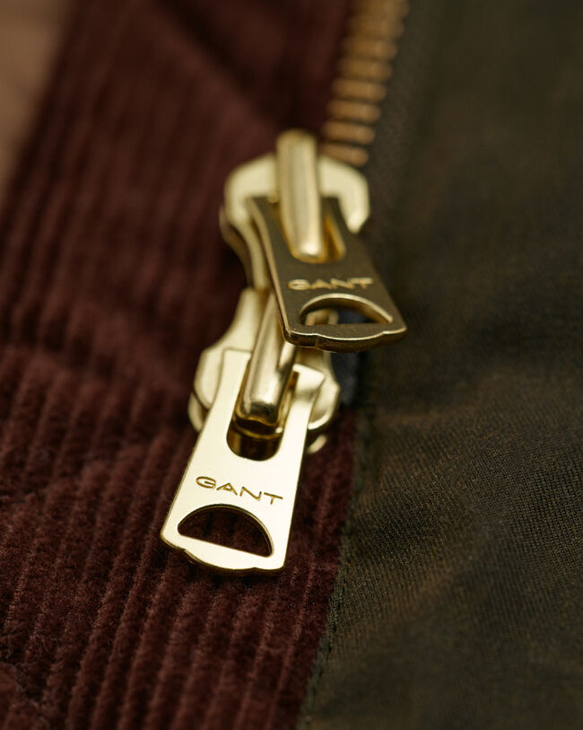 Giacca di media lunghezza cerata