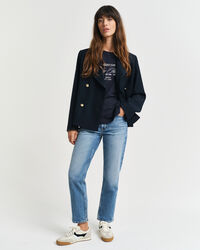 T-shirt girocollo Sailing con grafica