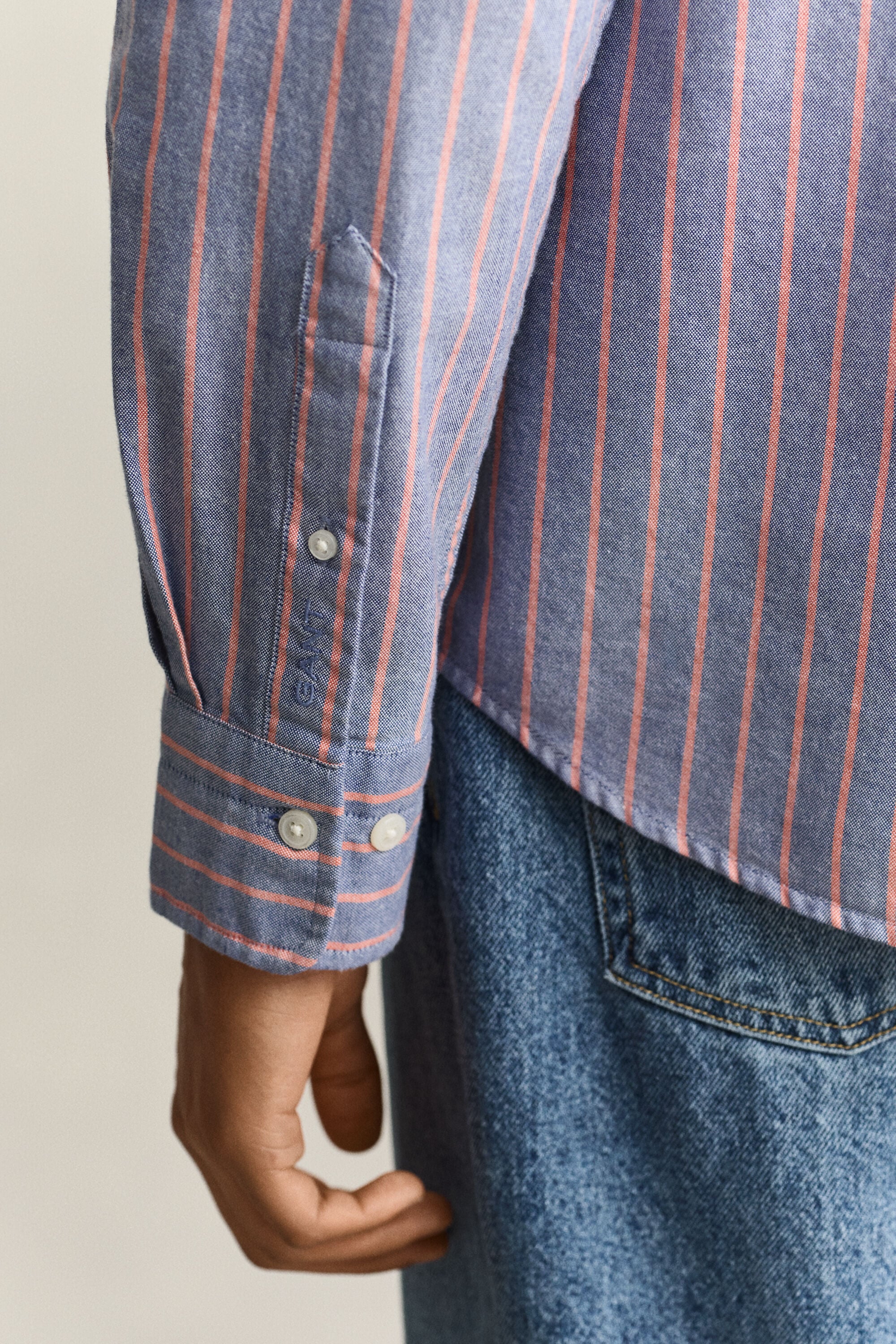 Camicia Oxford classica a righe