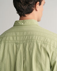 Camicia in tessuto a ratiera a righe relaxed fit