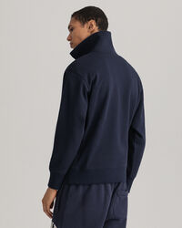 Maglia Retro Flag con zip corta