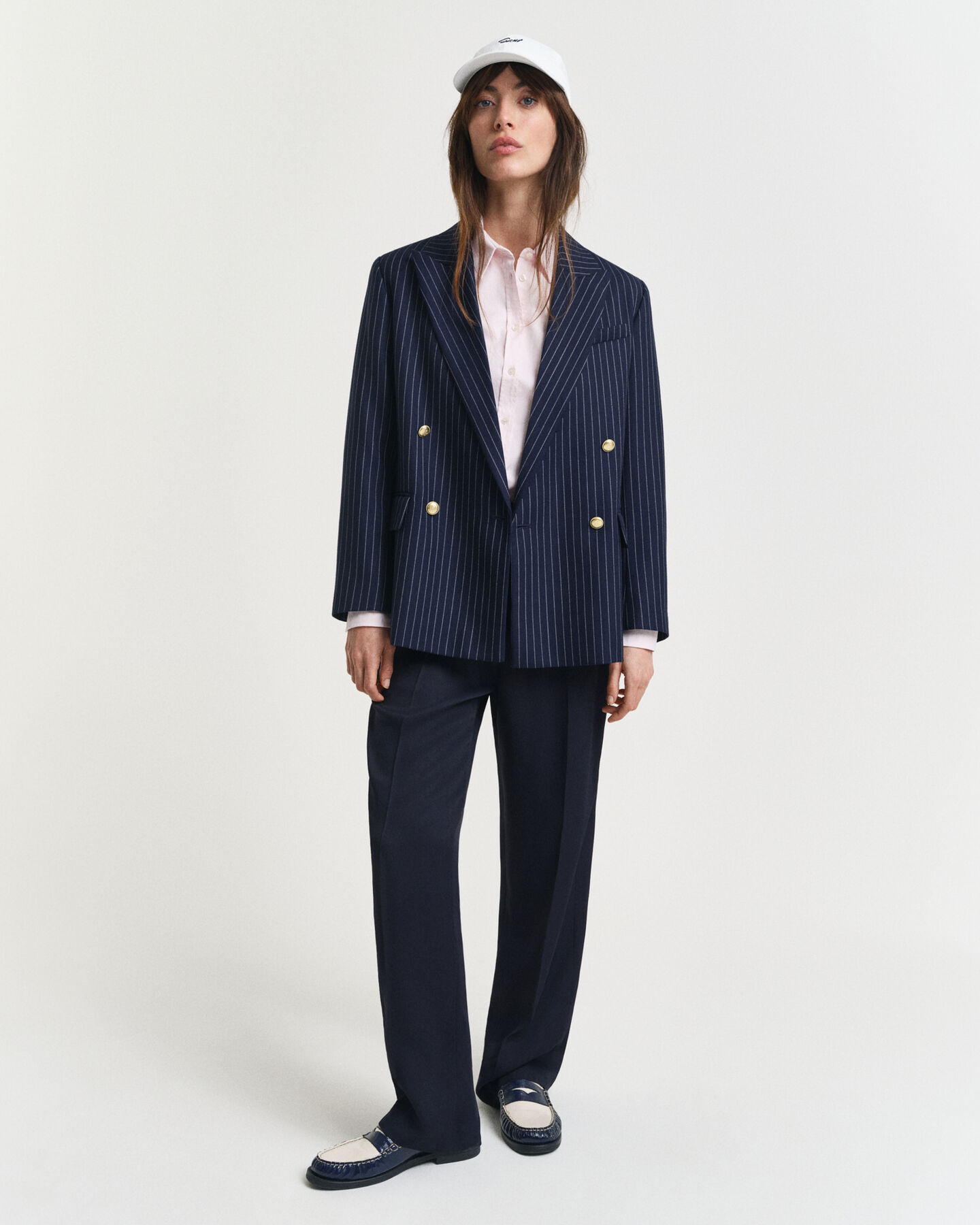 Camicia elasticizzata Oxford slim fit