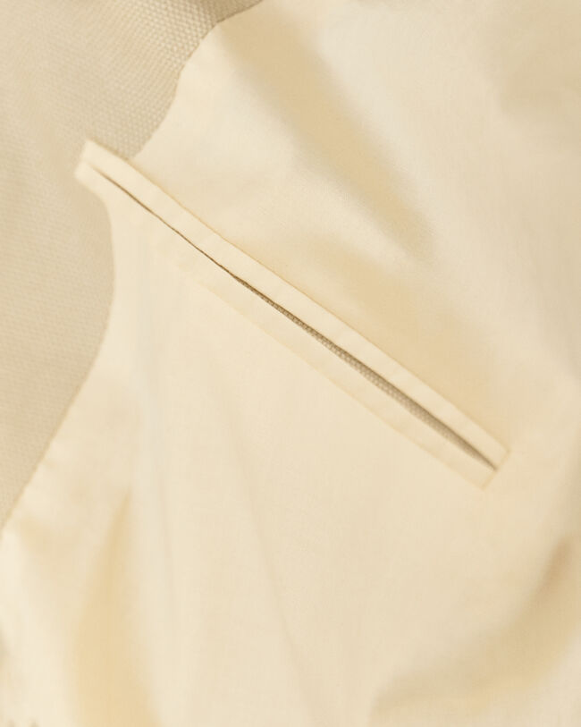 Giacca da abito in lino-cotone relaxed fit