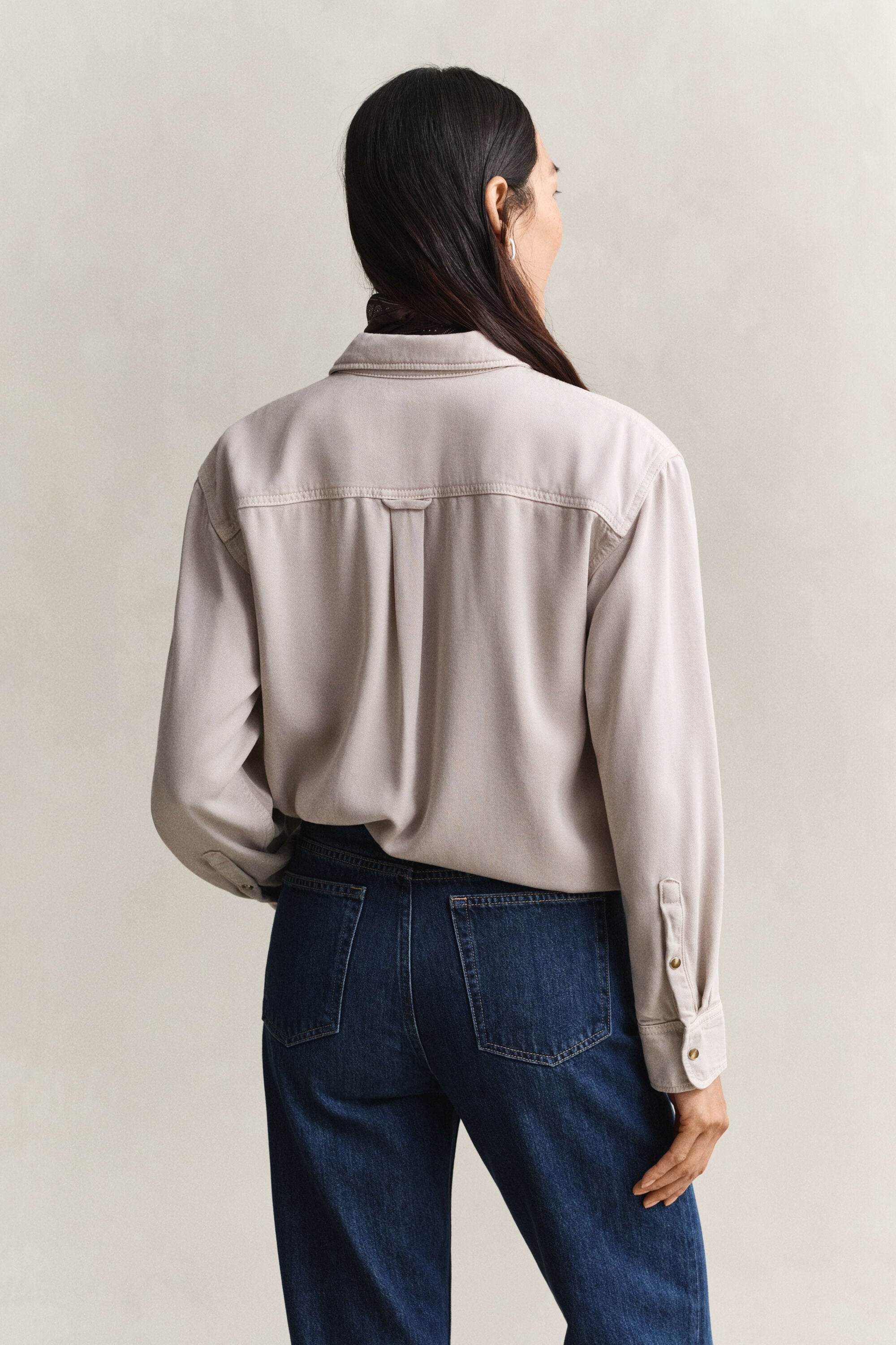 Camicia Ranger in twill di jeans