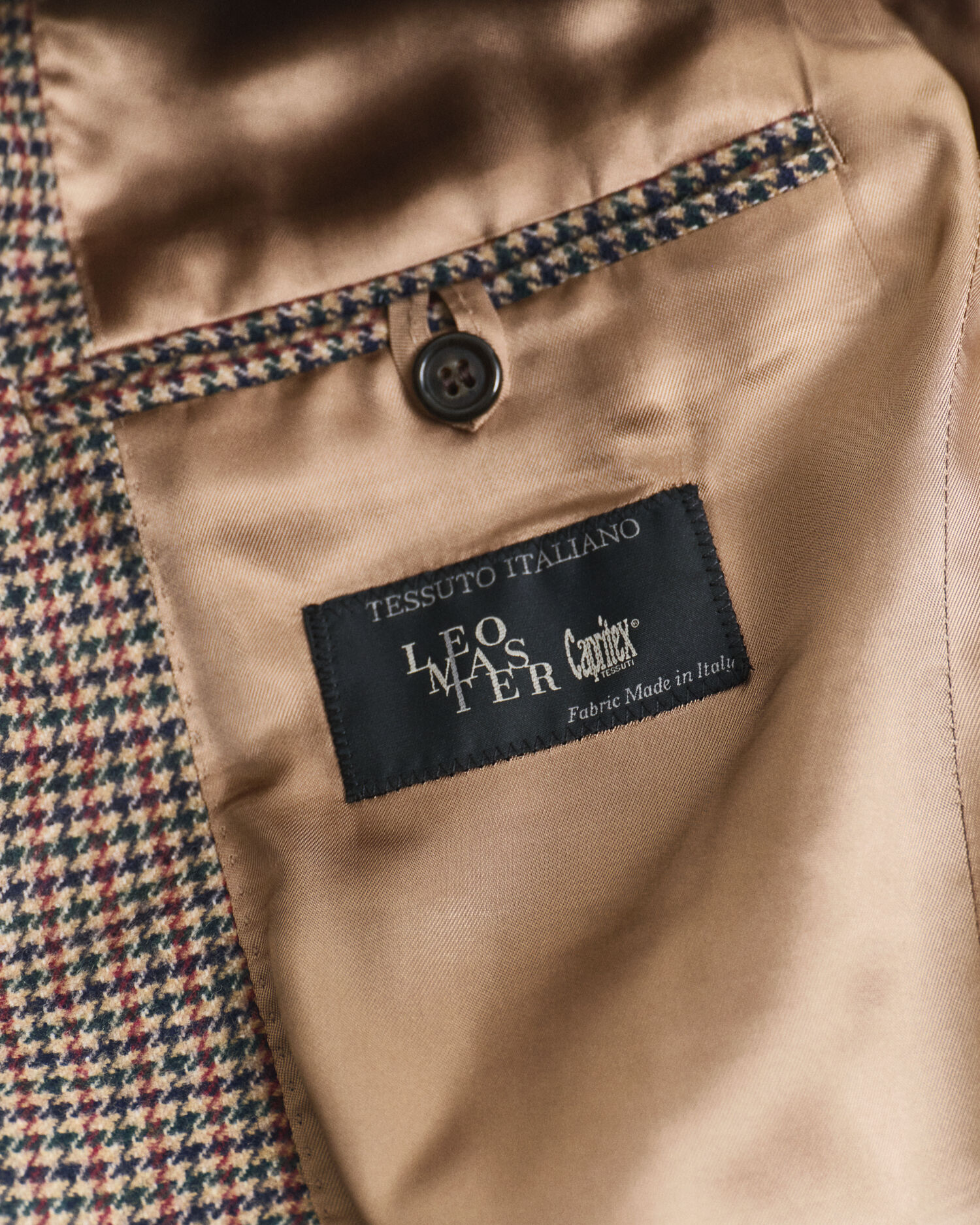 Blazer a quadri pied de poule slim fit