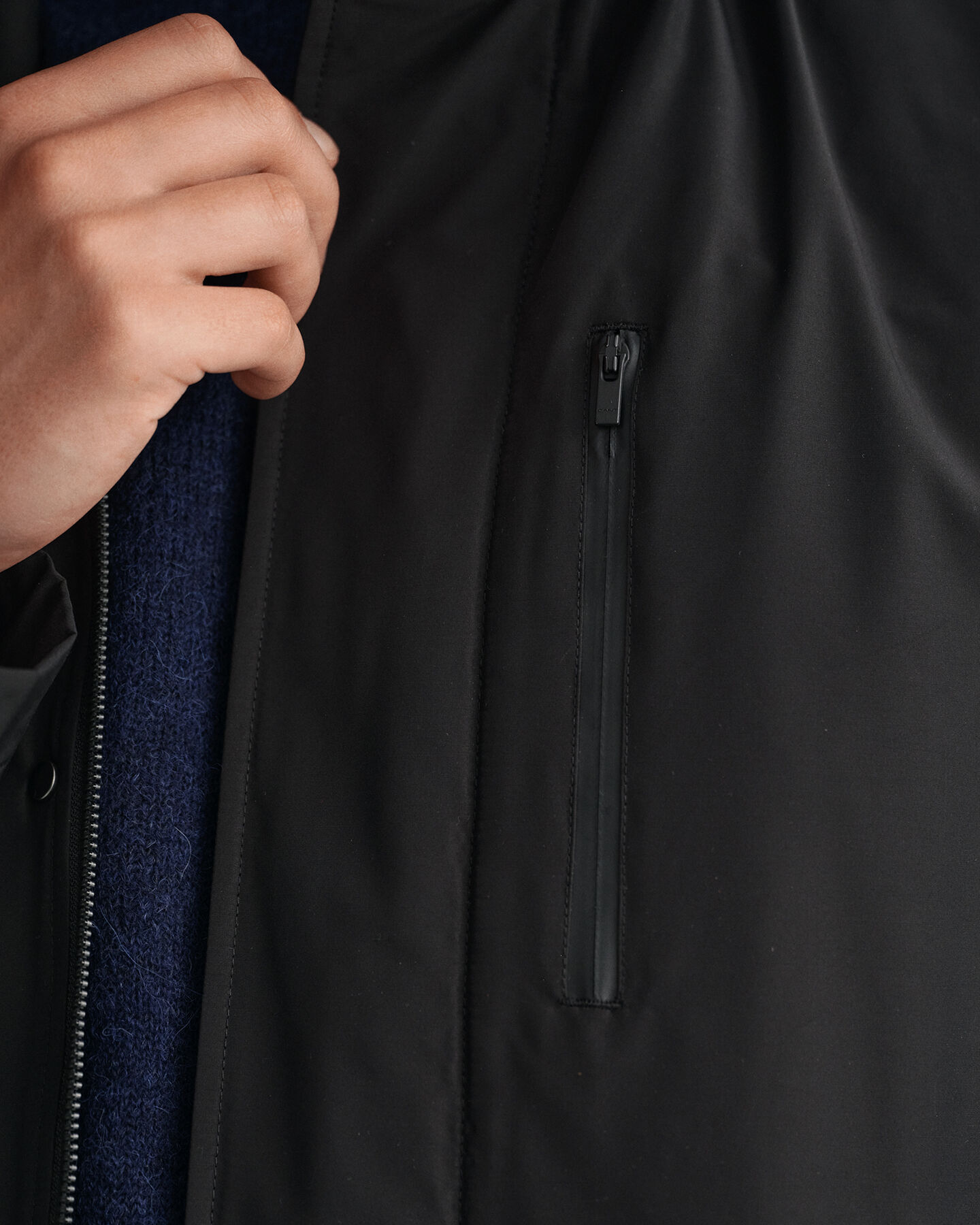 Impermeabile imbottito