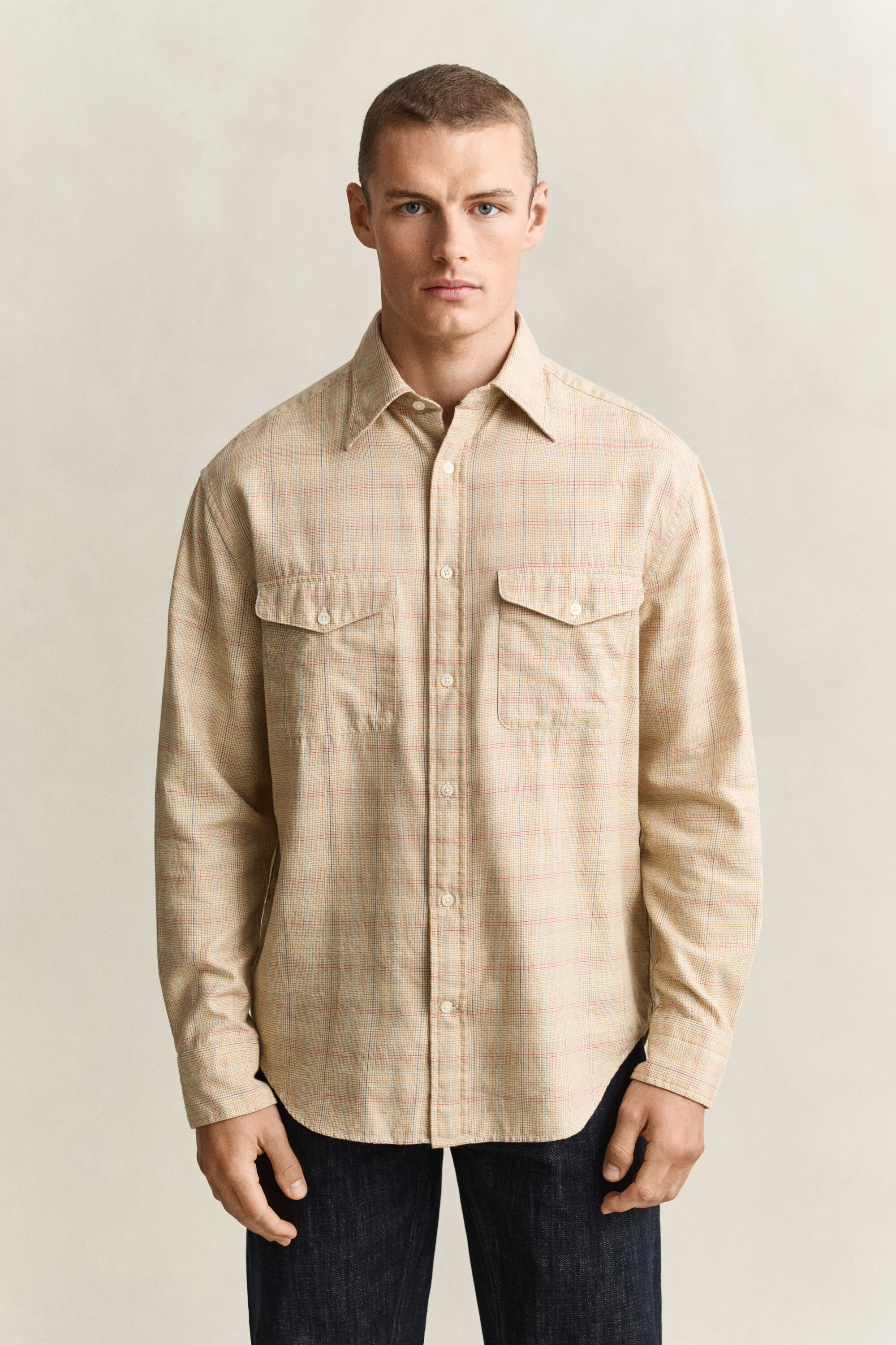 Camicia in flanella in edizione esclusiva per membri