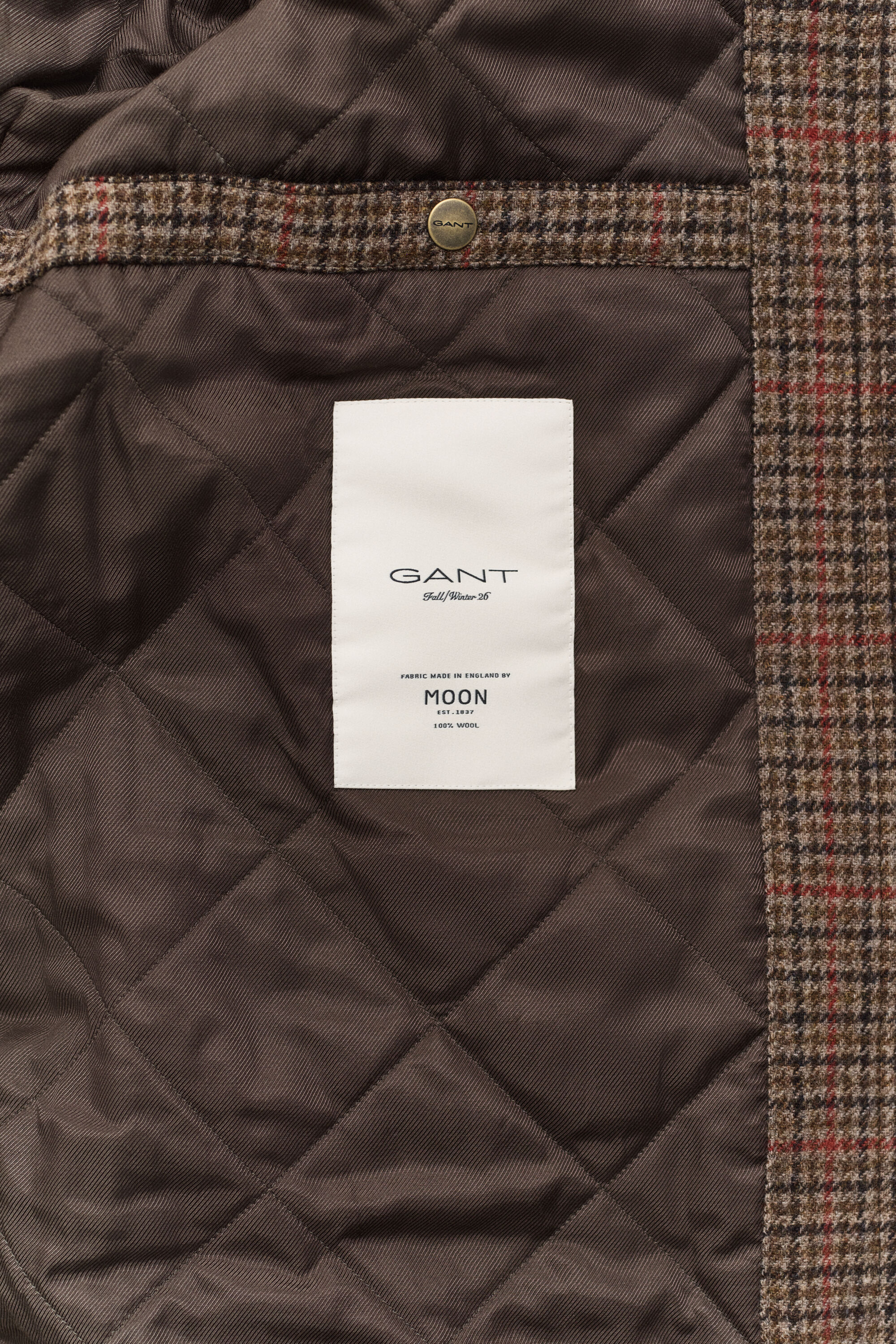 Giacca Decker in tweed britannico