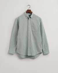 Camicia in Oxford leggero a righe regular fit