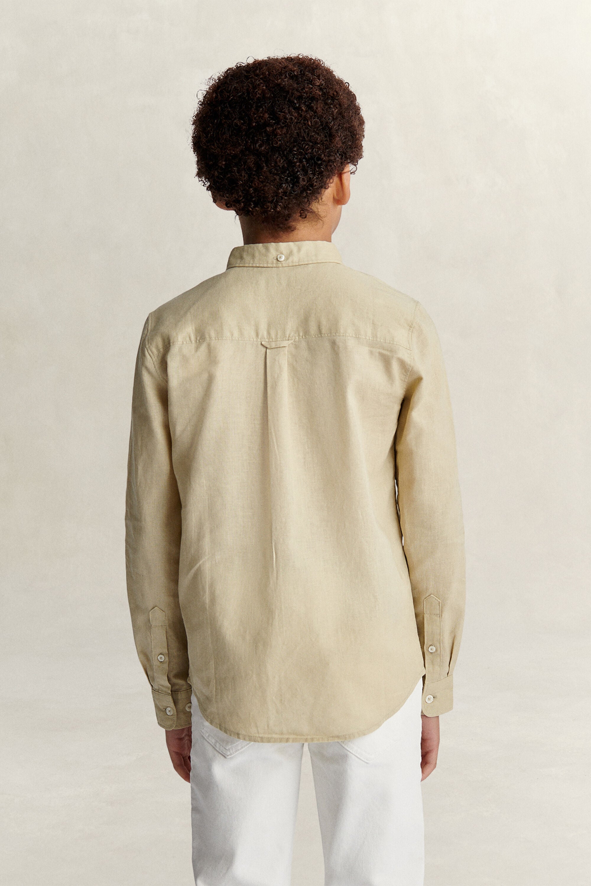 Camicia in misto lino Teen Boys