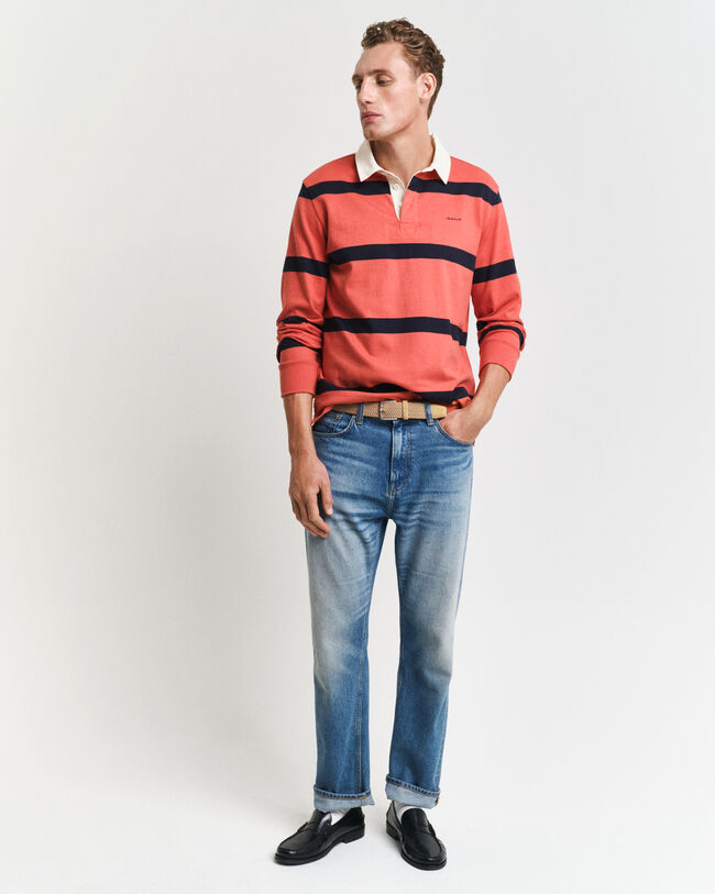 Heavy Rugger a righe tinta in filo