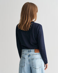 Polo maniche lunghe senza cuciture