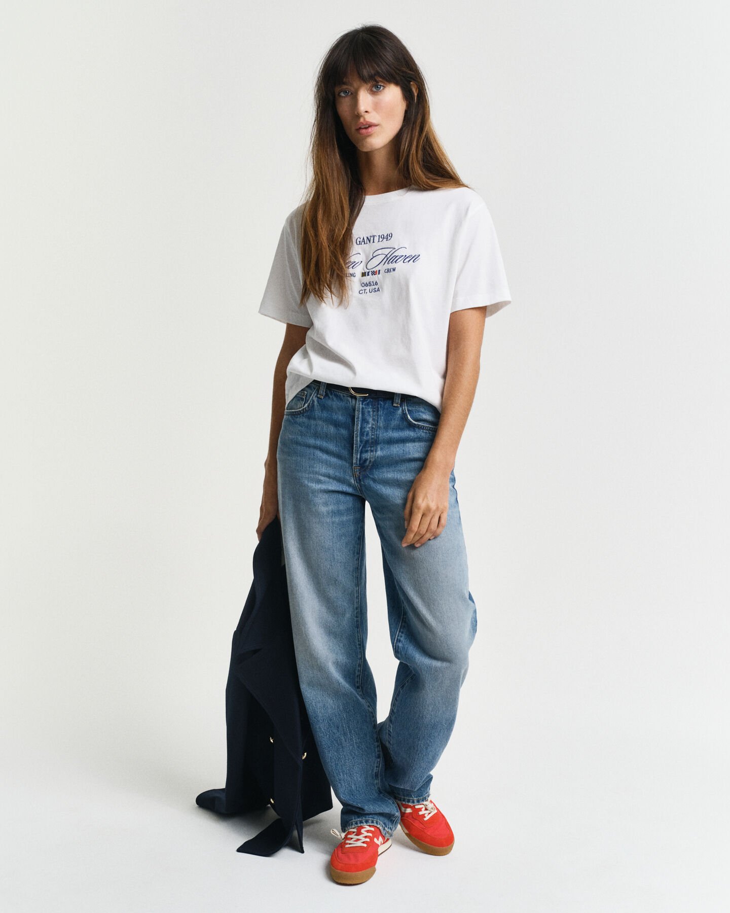 T-shirt girocollo Sailing con grafica