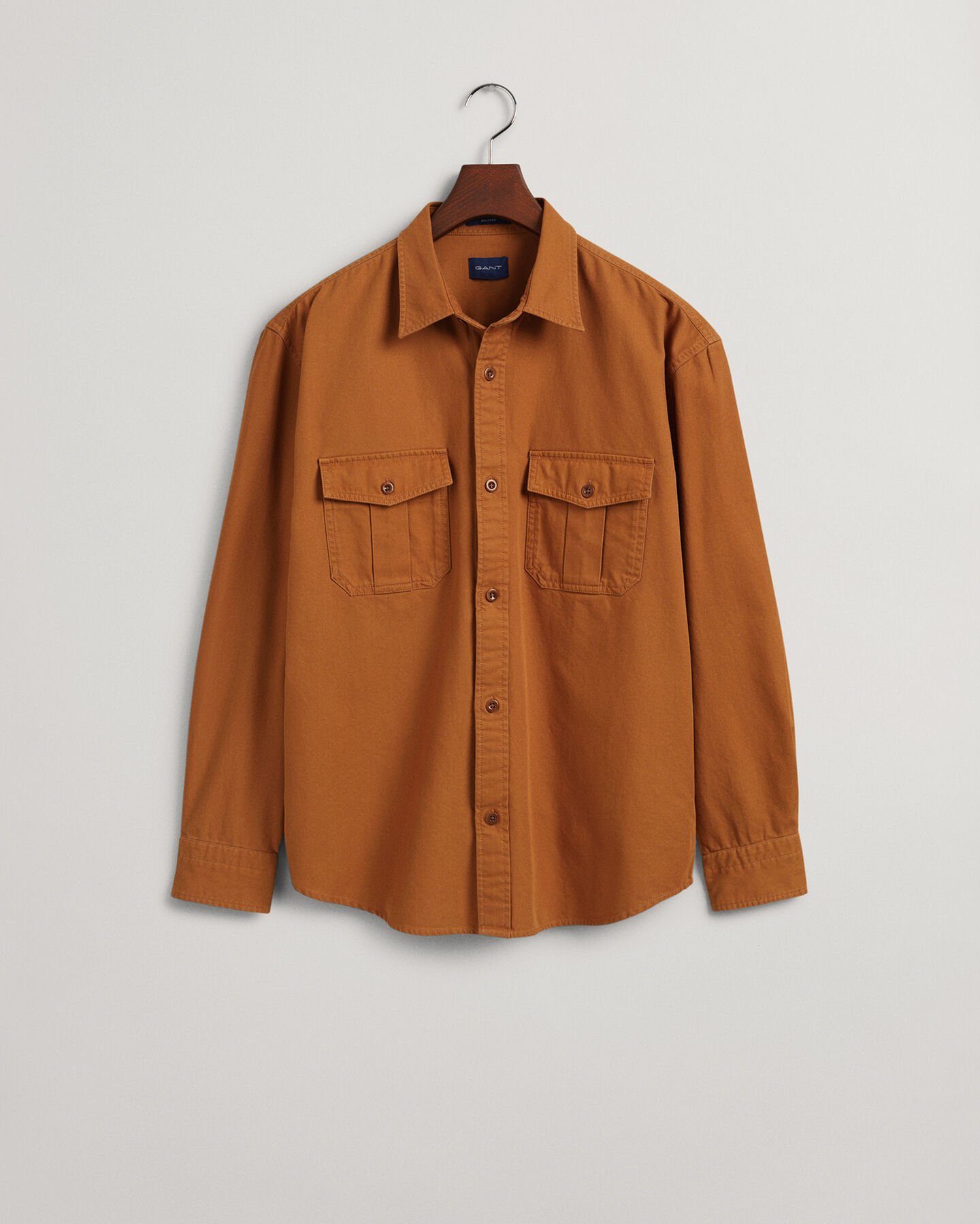 Camicia in twill relaxed fit