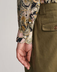 Camicia in lyocell motivo cachemire oversize