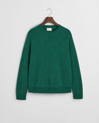 Maglia girocollo in misto lana