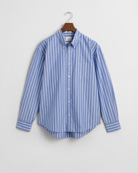 Camicia a righe Heritage in popeline relaxed fit