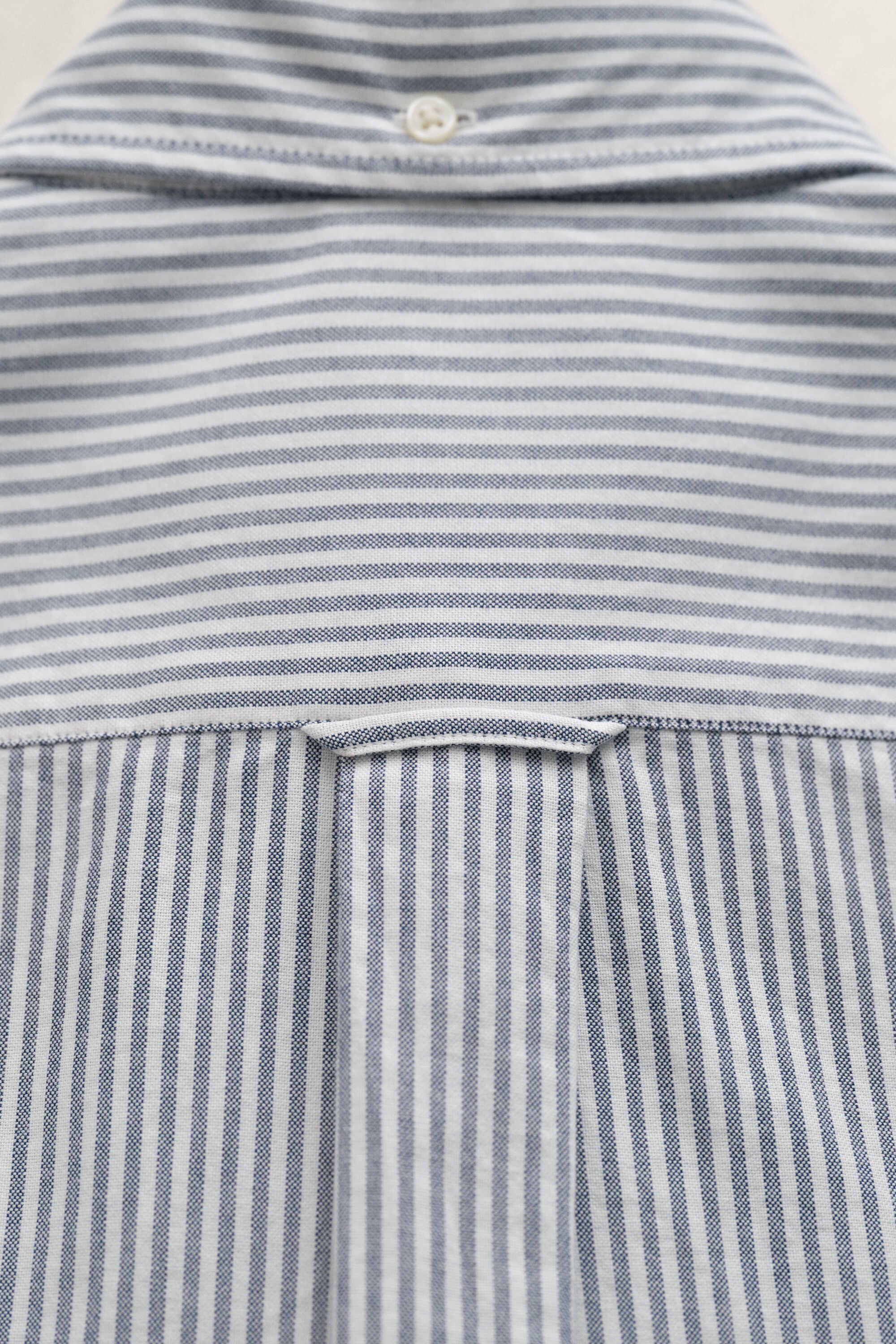 Camicia Oxford classica a righe Banker