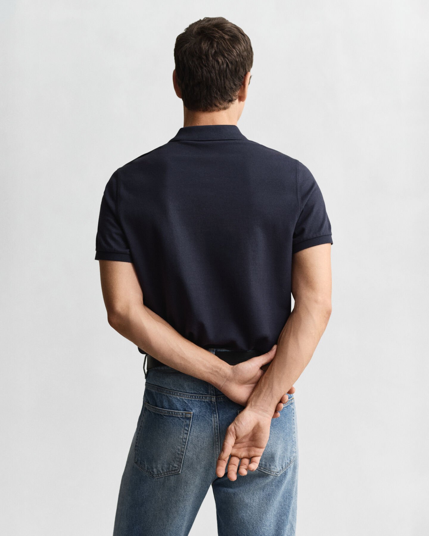 Polo Shield in piqué regular fit