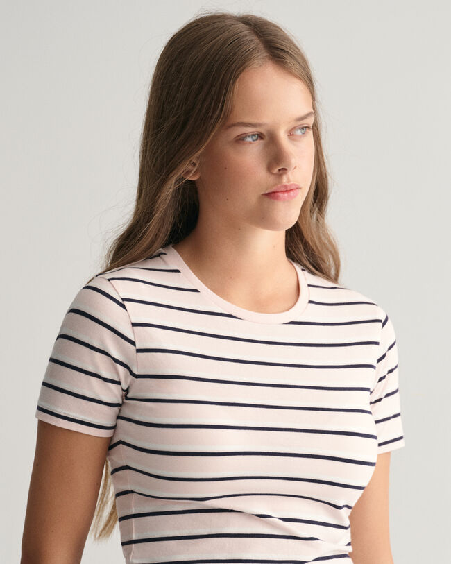 T-shirt a righe Teen Girls