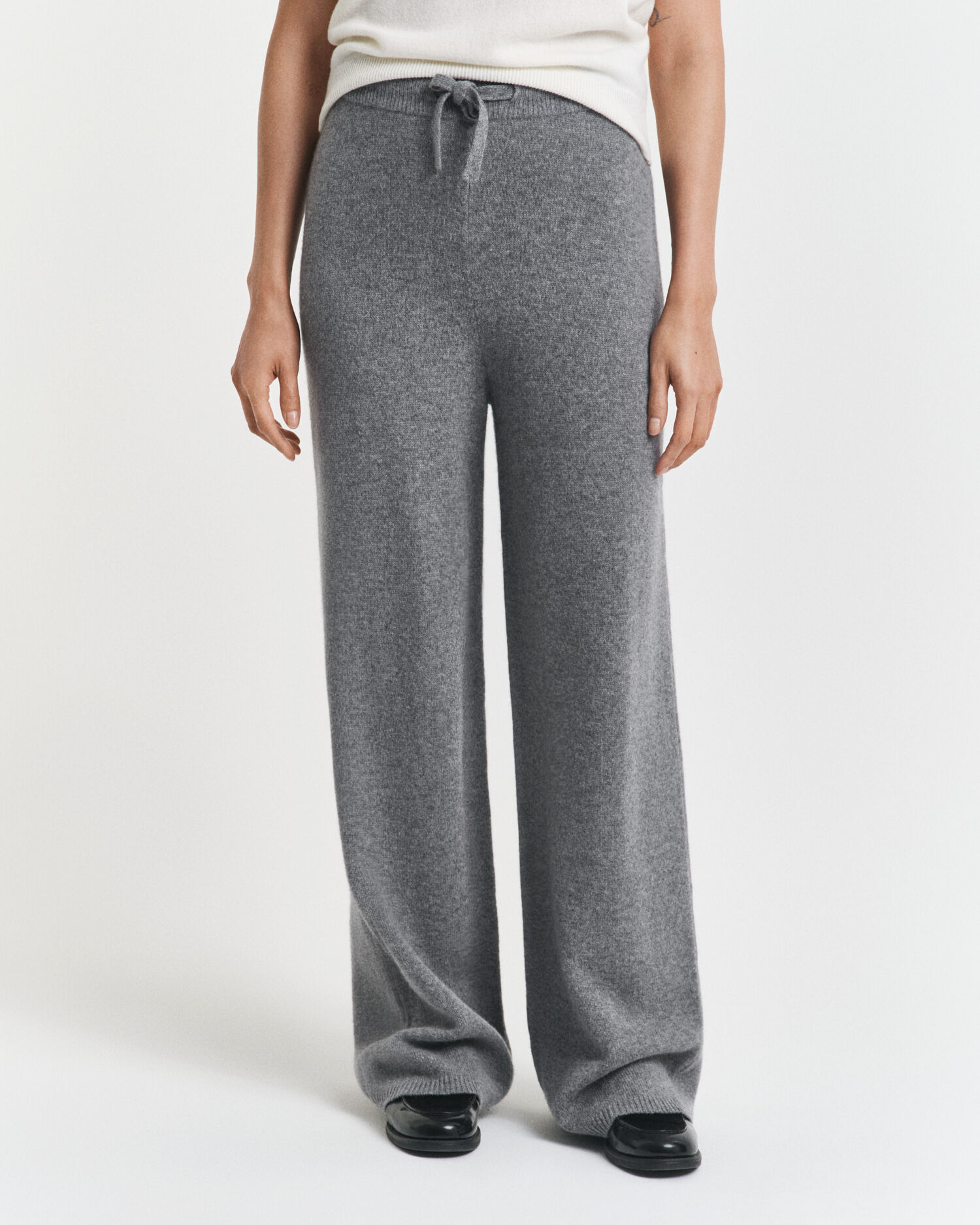 Pantaloni in maglia di lana