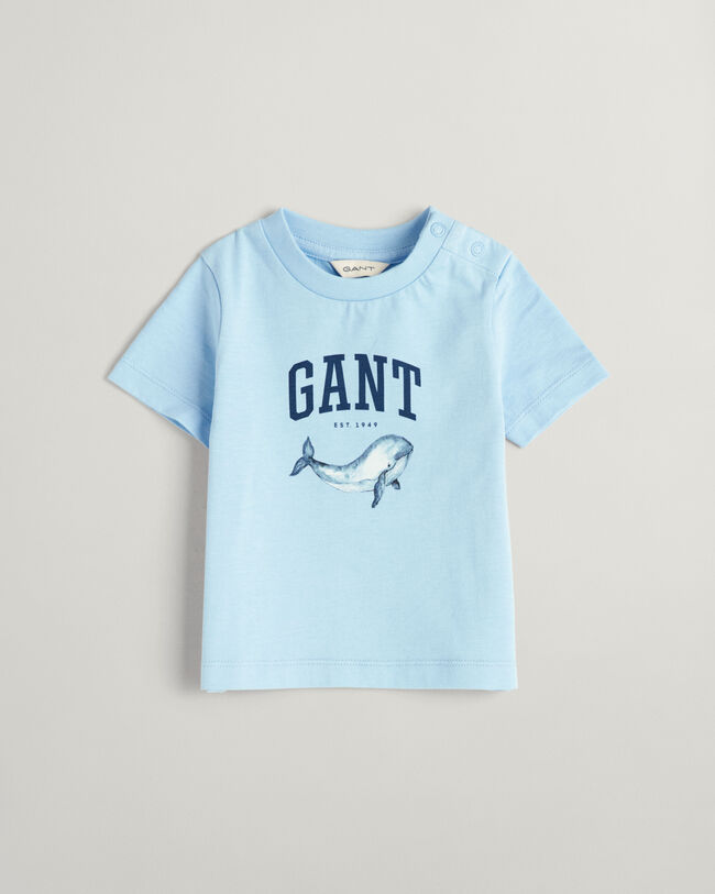 T-shirt Whale Print Baby