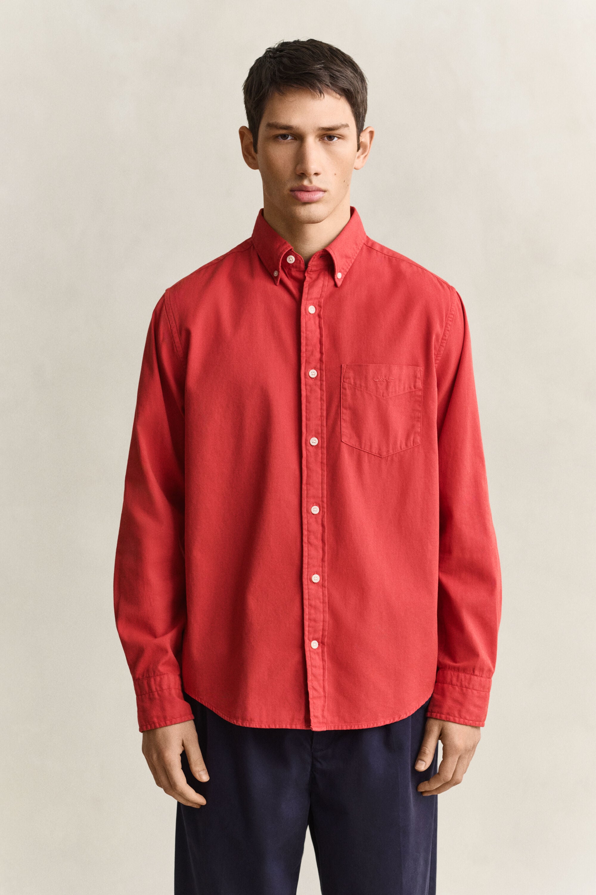 Camicia in twill regular fit