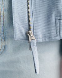 Giacca bomber in misto lino