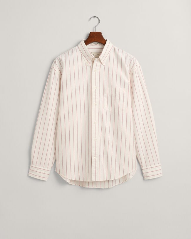 Camicia Oxford a righe Heritage relaxed fit