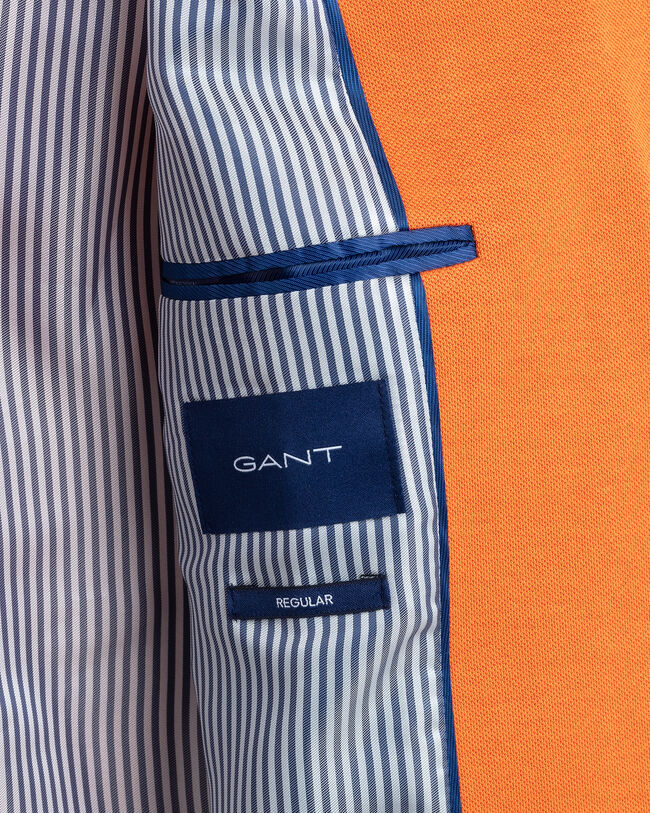 Blazer in jersey mélange regular fit