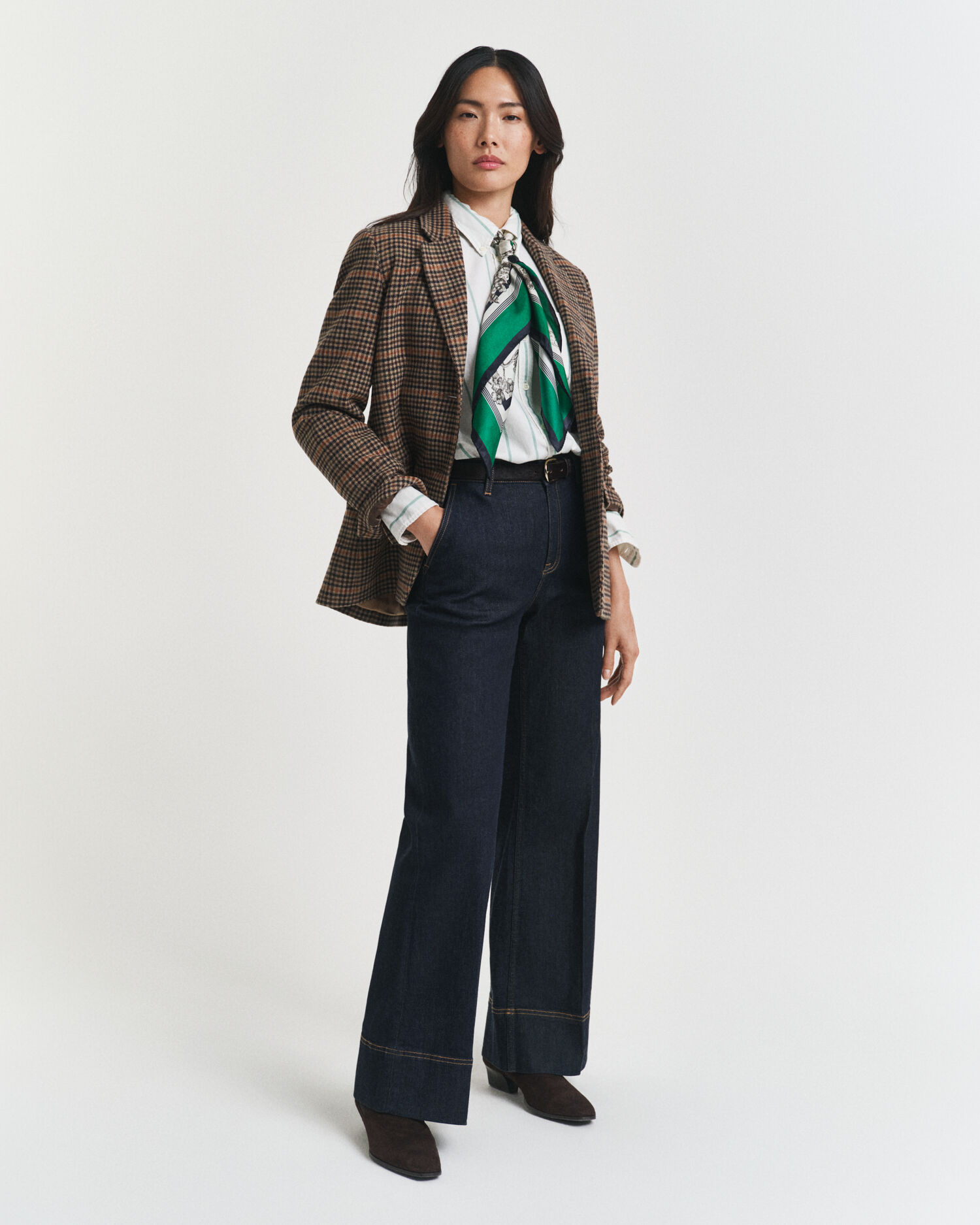 Camicia Oxford classica a righe relaxed fit