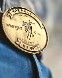 Cintura in pelle Wrangler x GANT