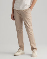 Pantaloni chino Hallden Sunfaded slim fit
