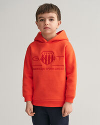 Felpa con cappuccio Contrast Shield Kids
