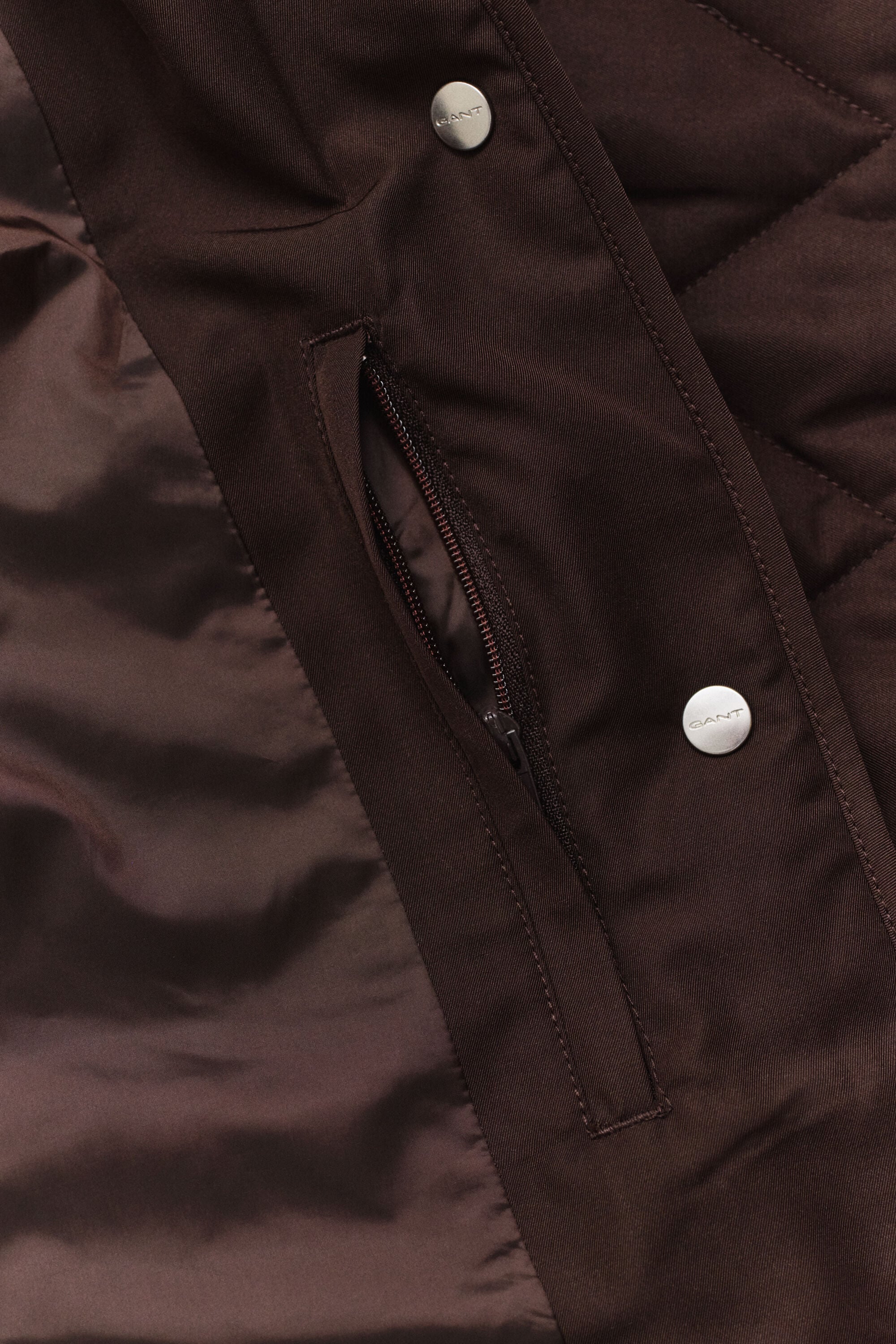 Cappotto trapuntato aderente
