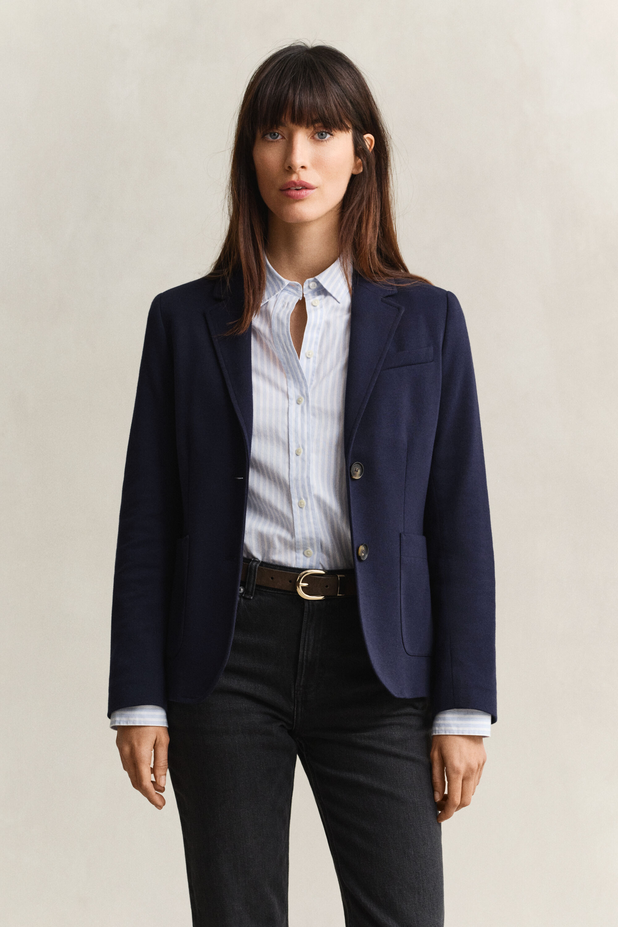 Blazer in piqué