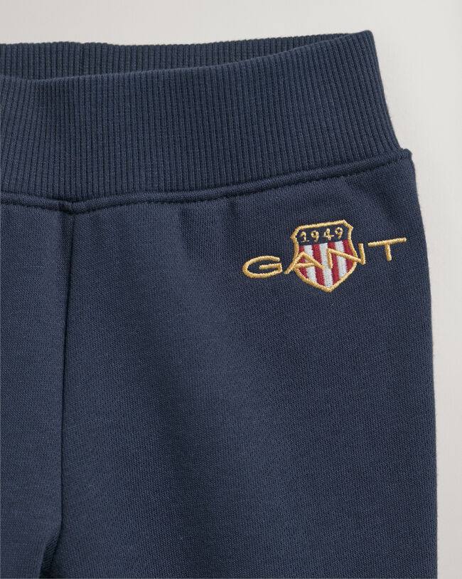 Coordinato pantaloni e felpa con cappuccio baby