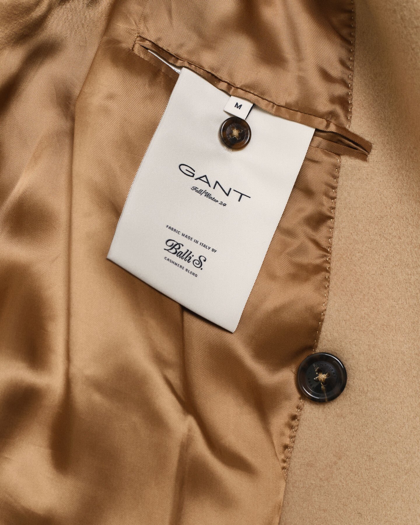 Cappotto in lana a doppio petto