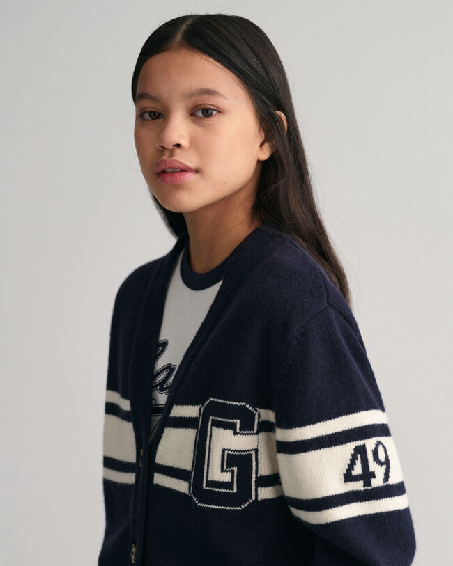 Cardigan GANT Varsity Teen Girls