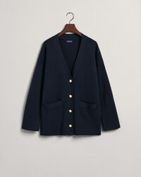 Cardigan con scollo a V relaxed fit