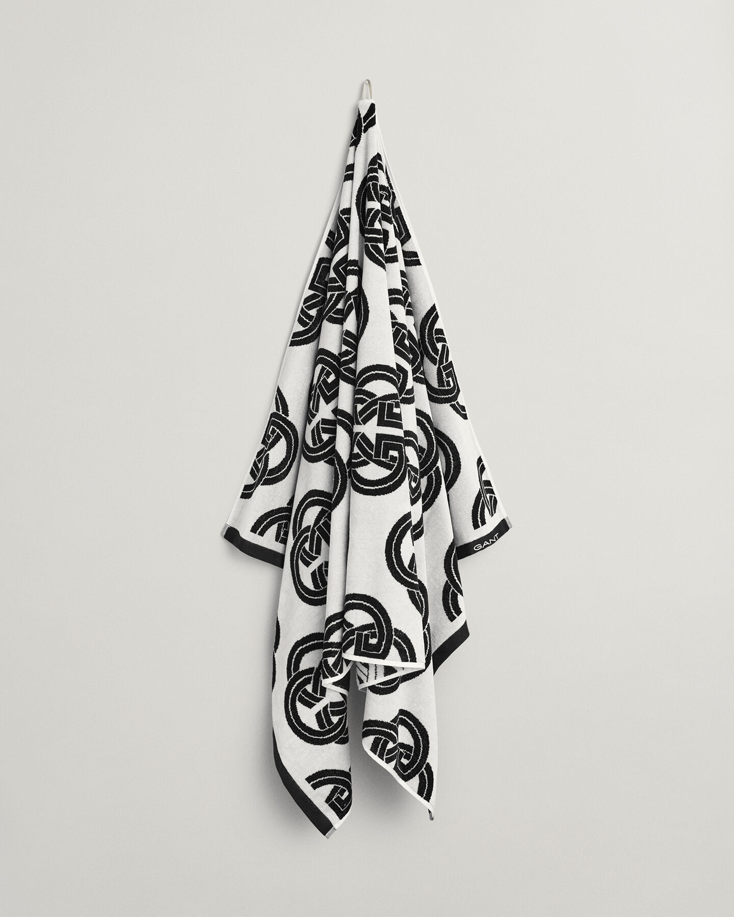 Telo mare con stampa Monogram